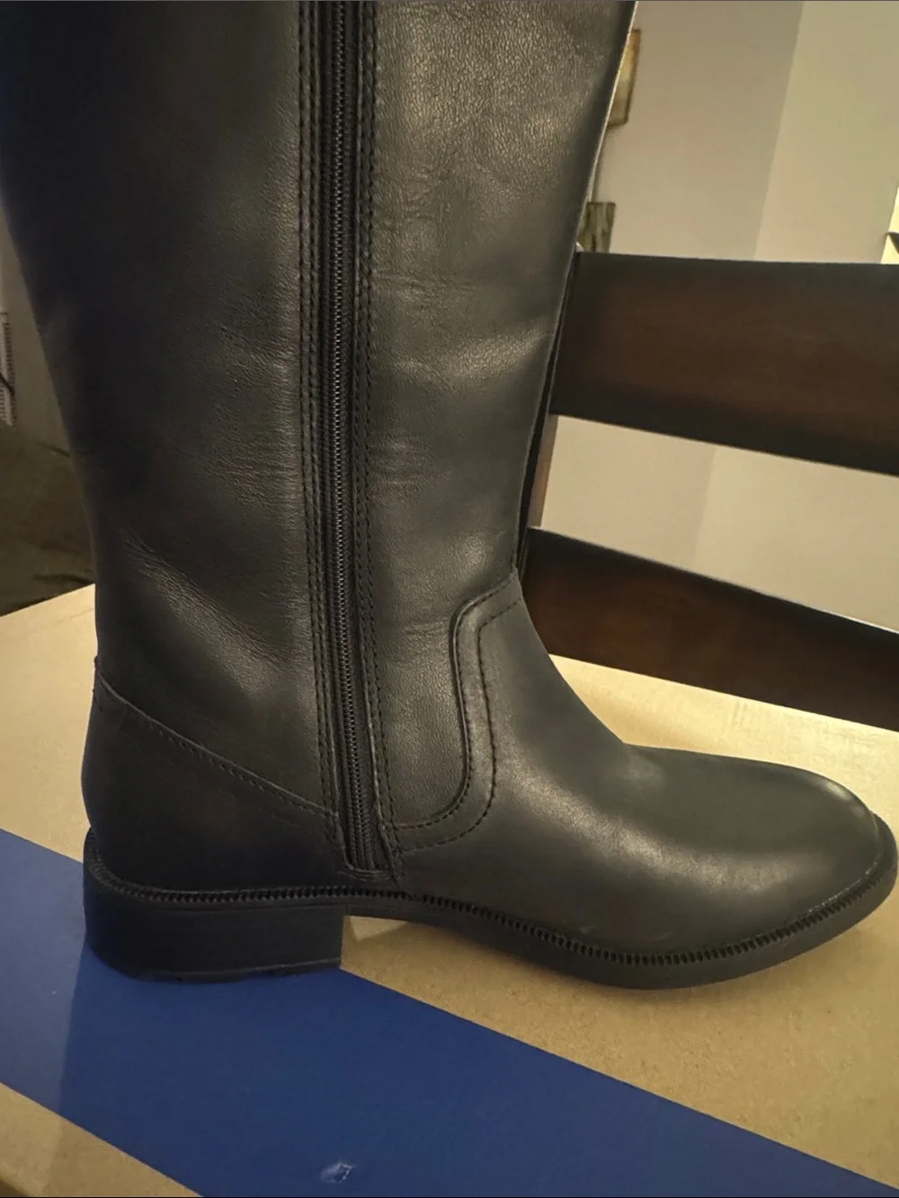 🔥Clarks Collection Leather Tall Shaft Boots- Adalynn Hope🔥BRAND NEW Size 7 ❣️